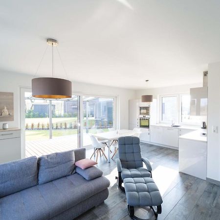 Ferienhaus Seeblick Am Harkebruegger See Mit Sauna Und Kamin Barssel  Exterior foto