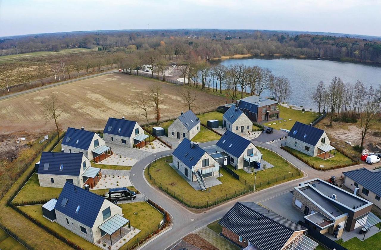 Ferienhaus Seeblick Am Harkebruegger See Mit Sauna Und Kamin Barssel  Exterior foto